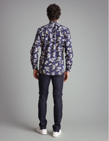 Chemise Bleu marine CASTELLARE