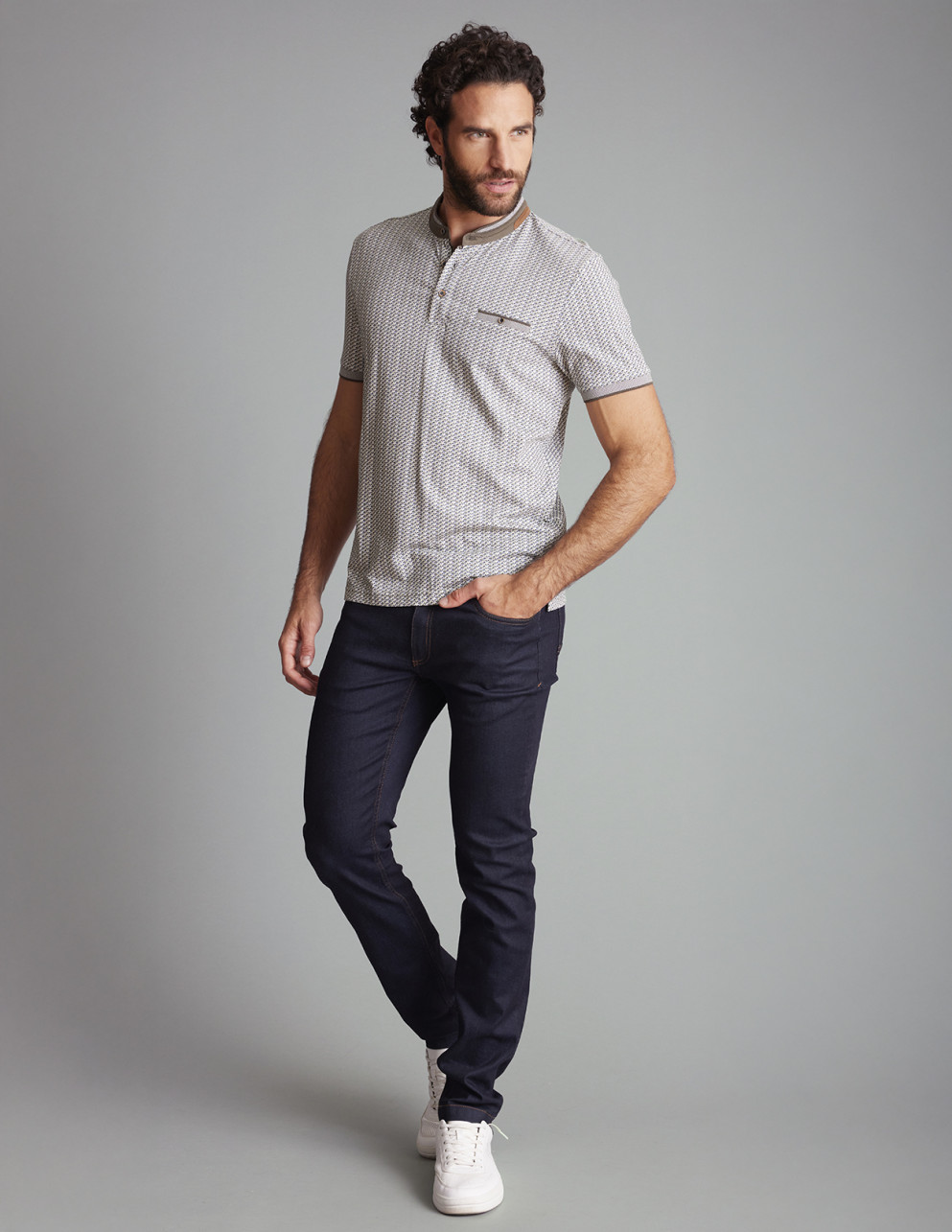 T-shirt Bleu LEPIETRA