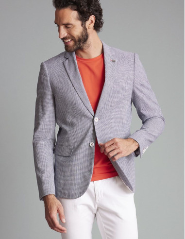 Blazer Bleu orage VALINCO