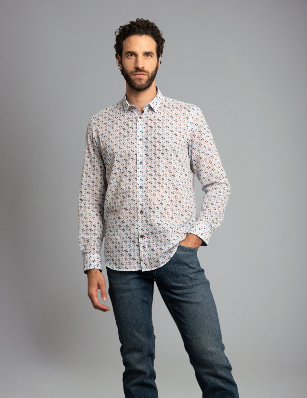 Chemise CHALAUX Ecru