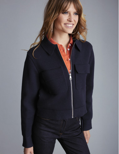 Gilet GRENETTES Bleu marine