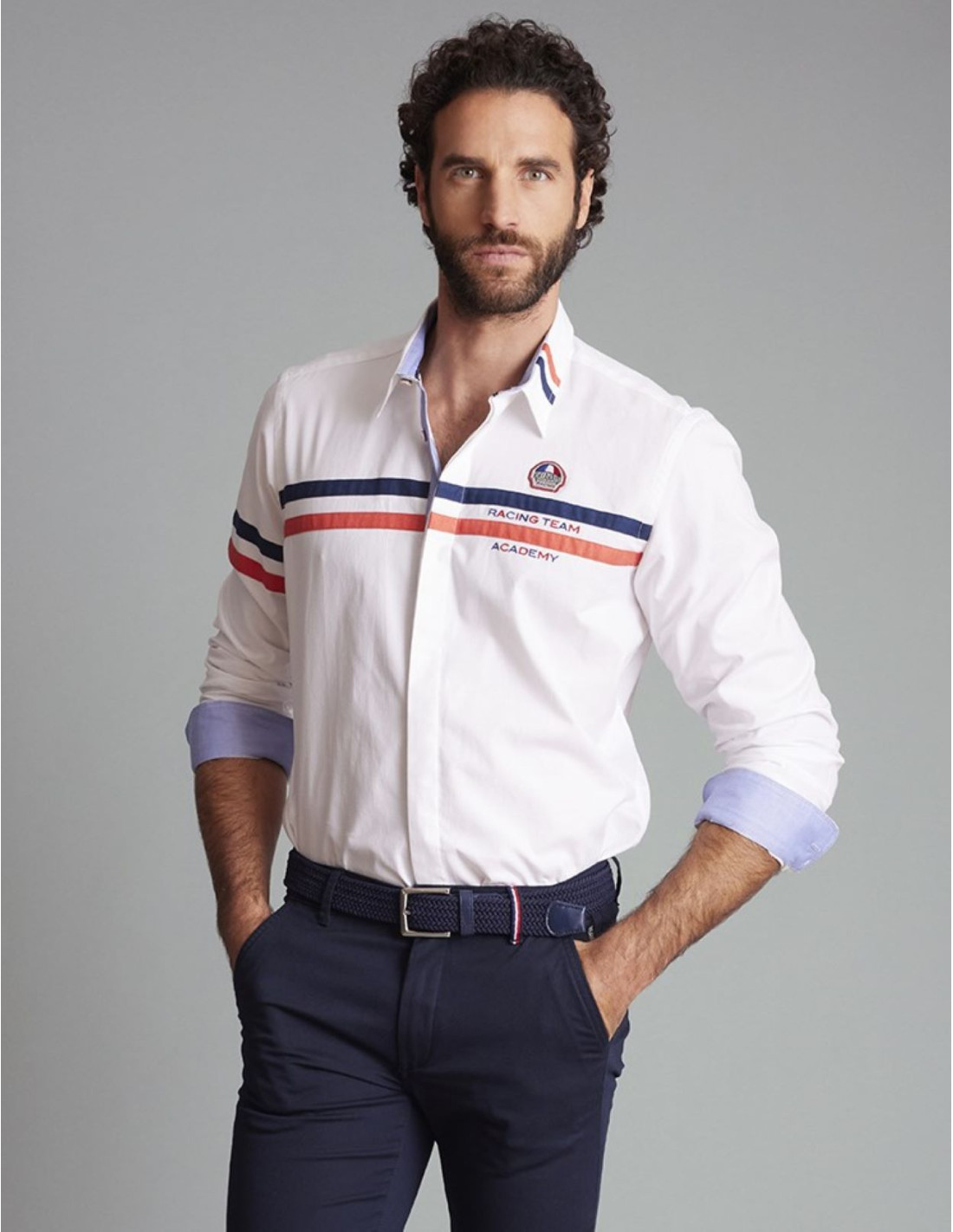 Chemise Homme Tallia 100% Coton - Motif Paisley, Manches Longues, Taille S, Neuf Avec étiquettes