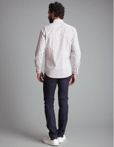 Chemise Bleu orage CARAMONTINU