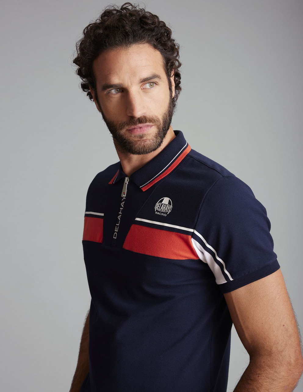 Polo Bleu marine LACRIQUE