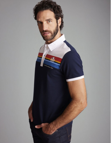 Polo Bleu marine LAFONTAINE