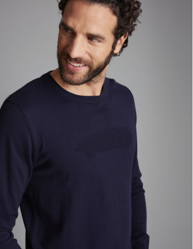 Pull Bleu marine TIZZANO