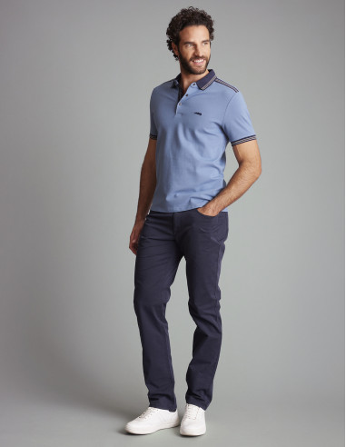 Polo Bleu LILEROUSSE