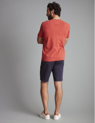 T-shirt Orange LOVUSANTU