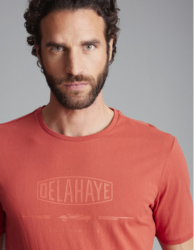 T-shirt Orange LOVUSANTU