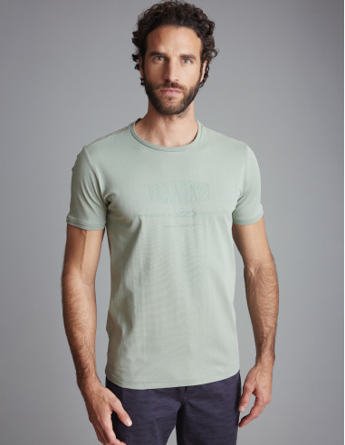 T-shirt Vert sauge LOVUSANTU