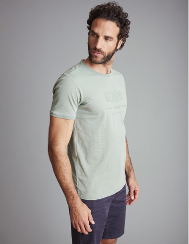 T-shirt Vert sauge LOVUSANTU