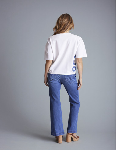 T-shirt LERMITAGE Blanc