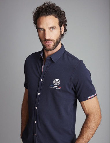 Chemise Bleu marine CAMPITELLU
