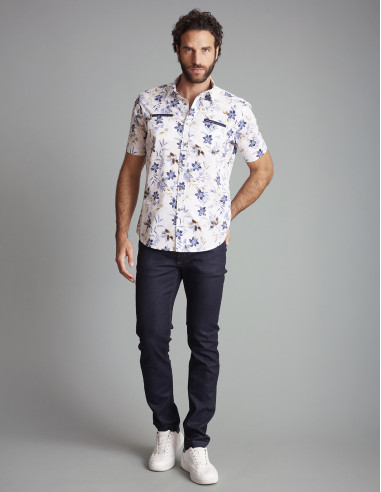 Chemise Bleu CARUCHETTU