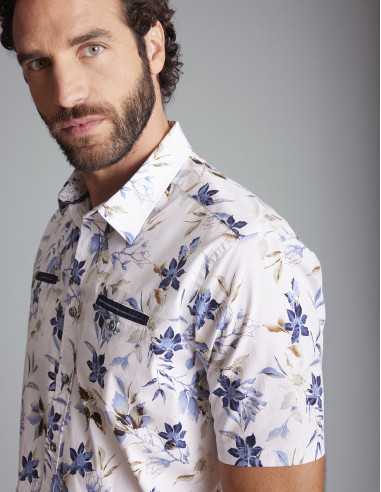 Chemise Bleu CARUCHETTU