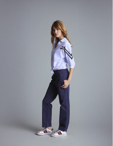 Chemise COQUILLAGES Bleu