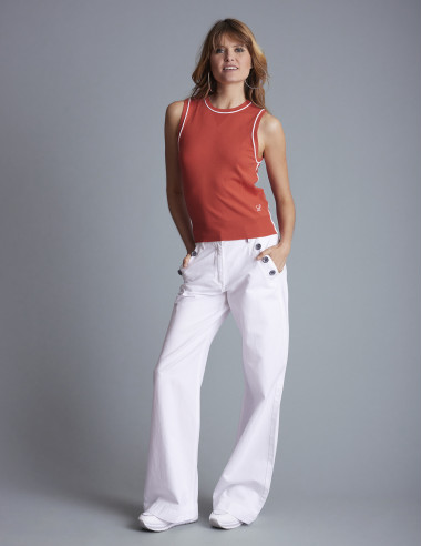 Débardeur en maille TREMBLET Braize