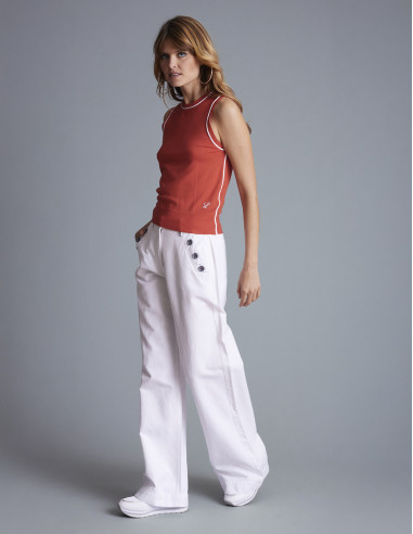 Débardeur en maille TREMBLET Braize