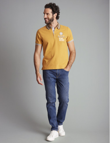 Polo Jaune LEFIORI