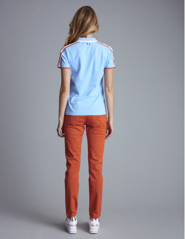 Polo LECUISSIERE Bleu ciel