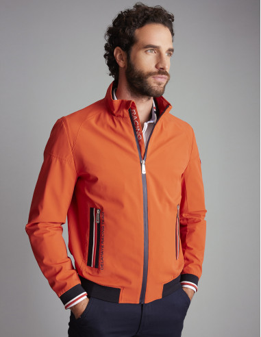 Blouson rouge braise BARAGGIO