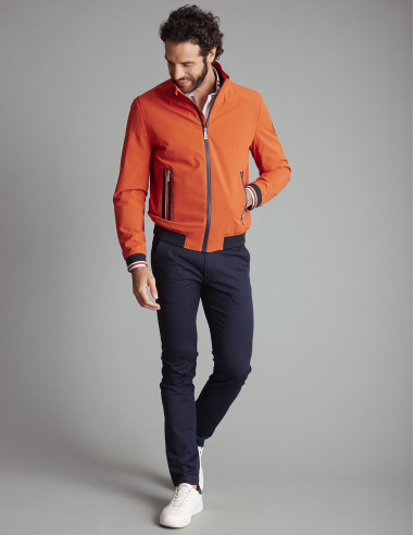 Blouson rouge braise BARAGGIO