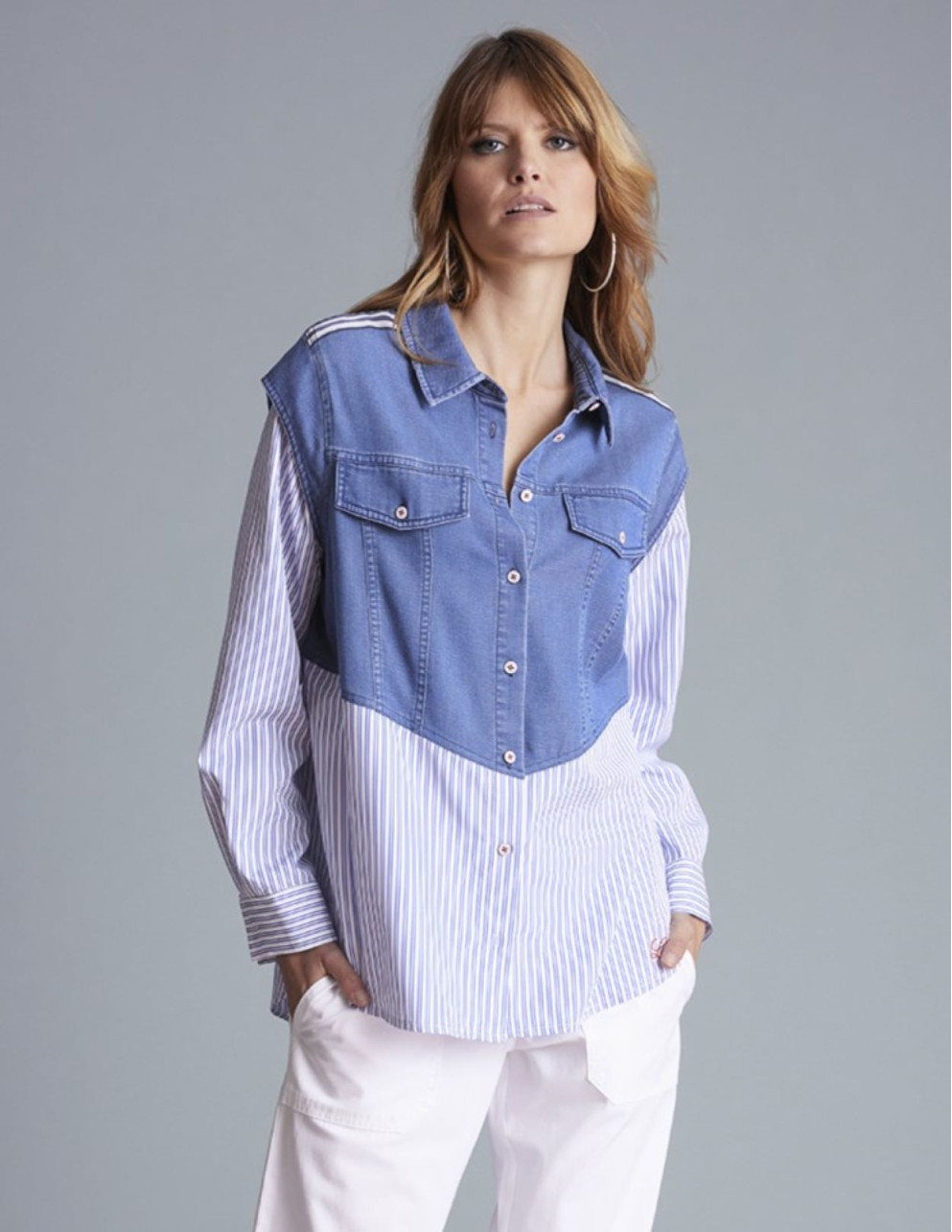 Camicia Indigo