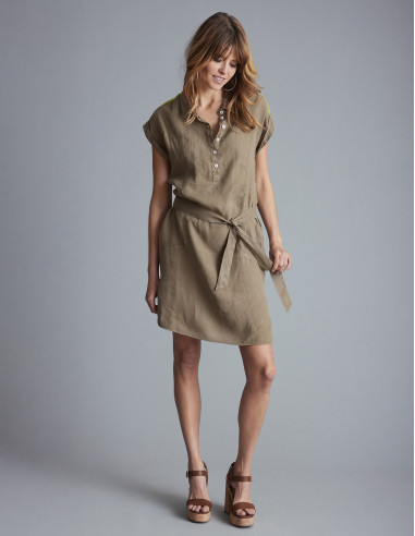 Robe RIVAGUE Kaki