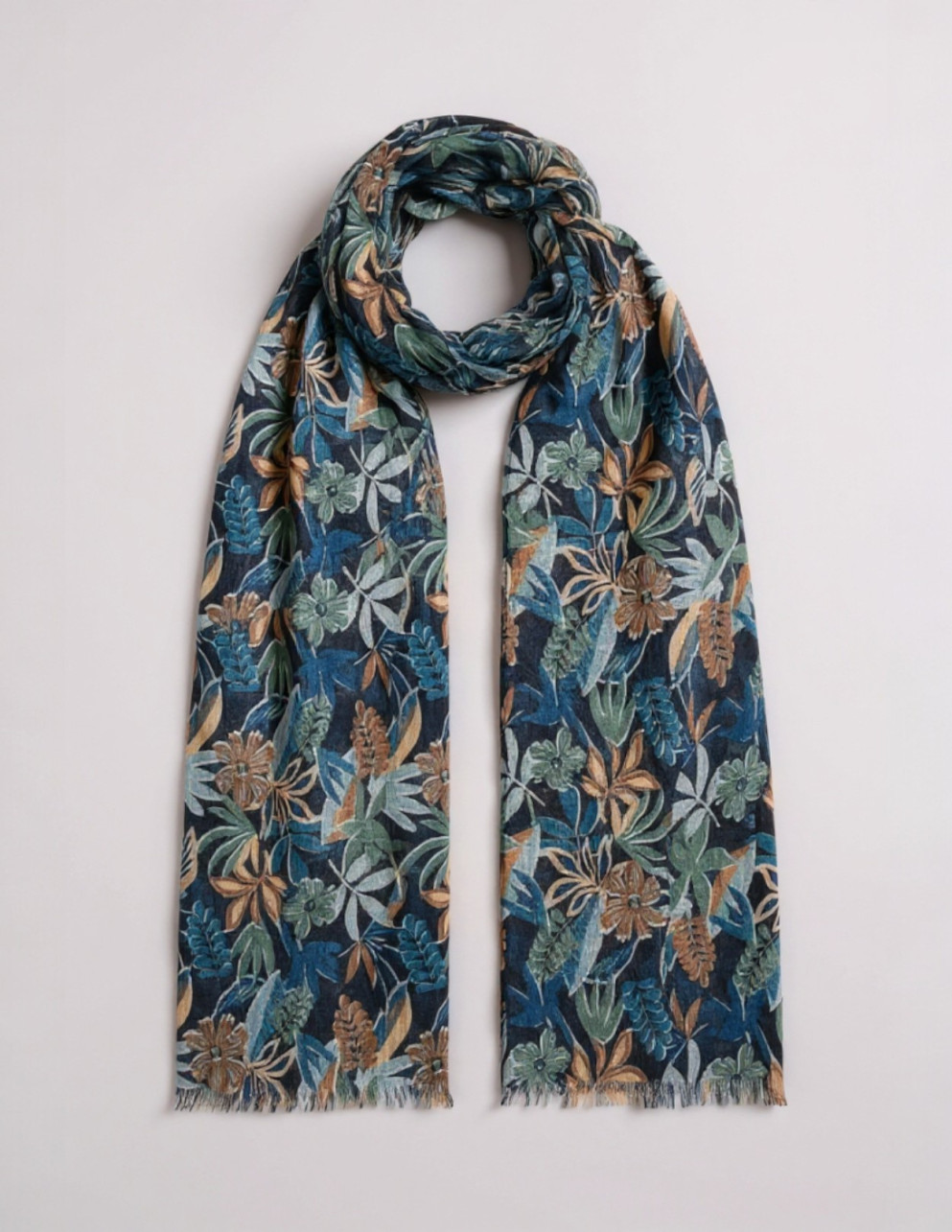 Foulard Bleu marine AREGNO
