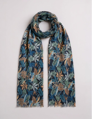 Foulard Bleu marine AREGNO
