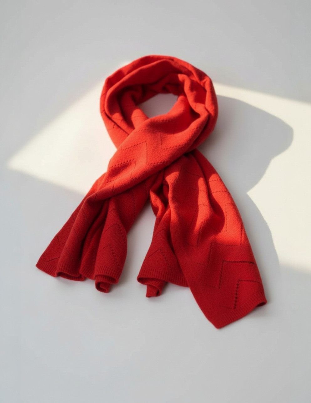 Echarpe ALBIGNY Rouge