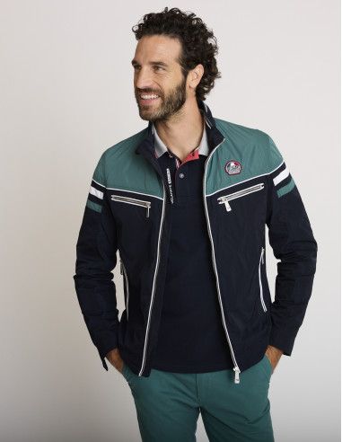 Giacca sportiva blu navy BAEKDU