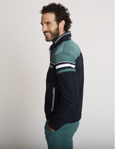 Giacca sportiva blu navy BAEKDU