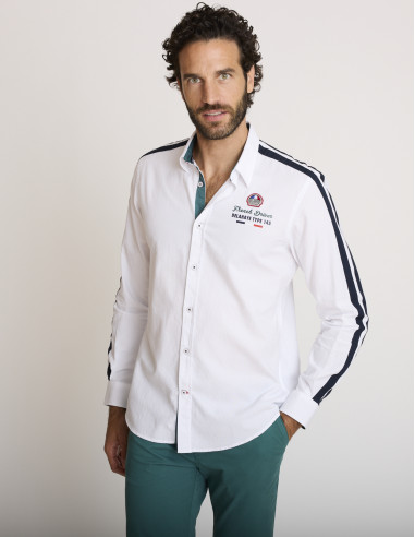 Camicia bianca in cotone CAJAM