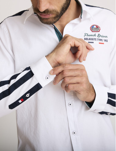 Camicia bianca in cotone CAJAM