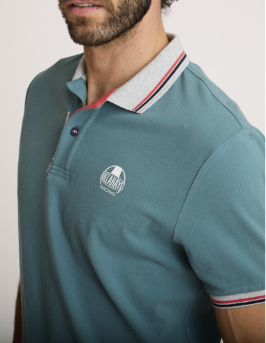 Polo coton vert LASUPER