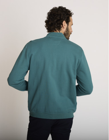 Chaleco con cremallera de algodón GEMMA