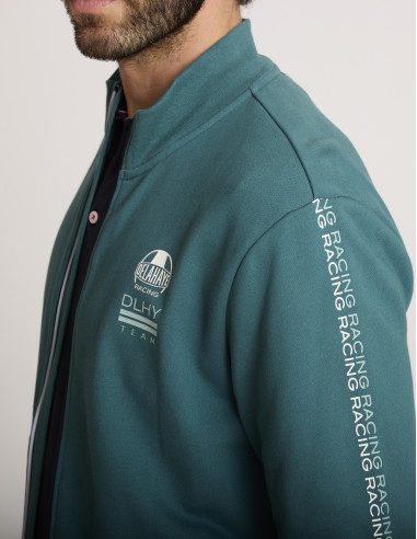 Chaleco con cremallera de algodón GEMMA