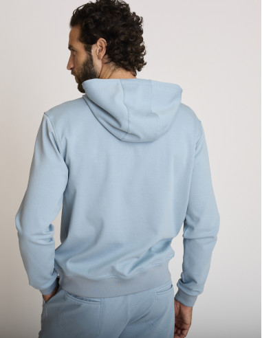 Sudadera con capucha azul claro GIANSAR