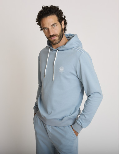 Sudadera con capucha azul claro GIANSAR