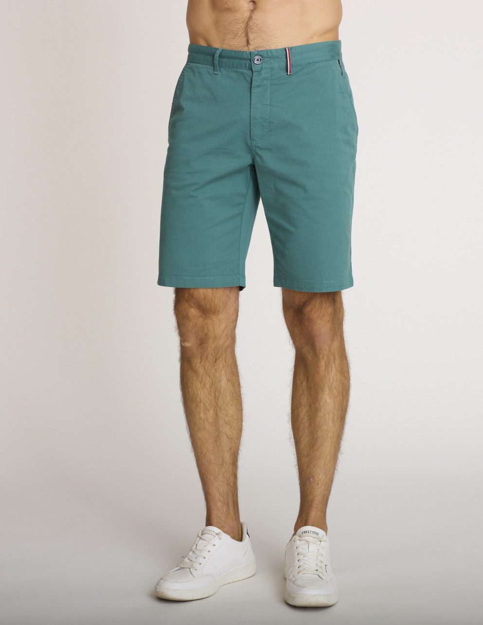 Bermuda en coton vert PAGURE