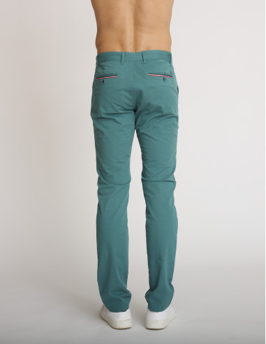 Pantalon en coton vert PARULINE