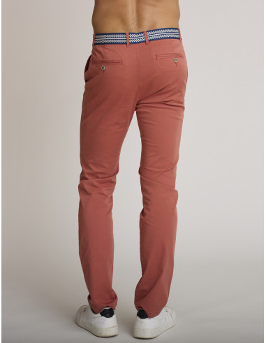 Pantaloni in cotone elasticizzato...