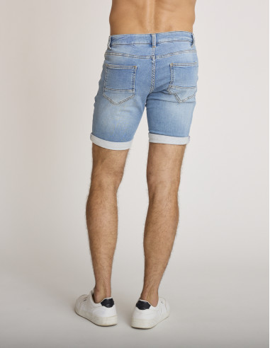 Pantaloncini in jeans azzurro PINETO