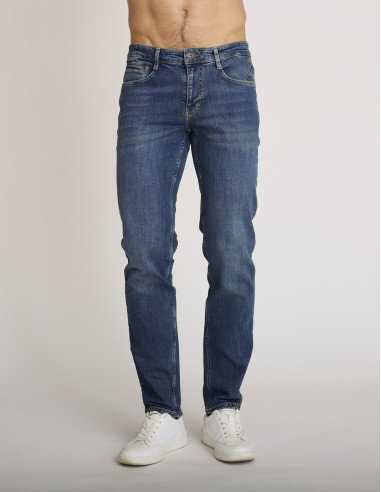 Jean denim bleu foncé JARIBOU