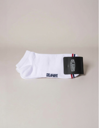 Chaussettes en coton blanc ANOLIS