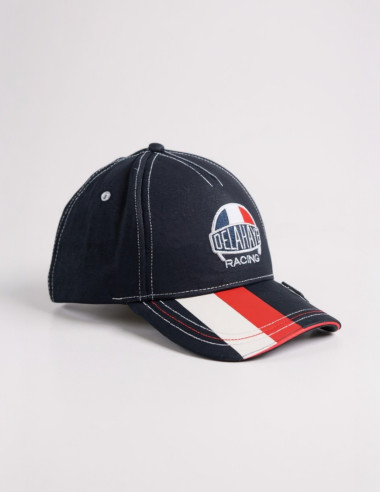 Casquette racing bleu marine APANCE