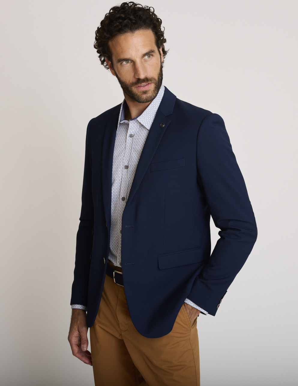 Blazer azul marino VICTOR