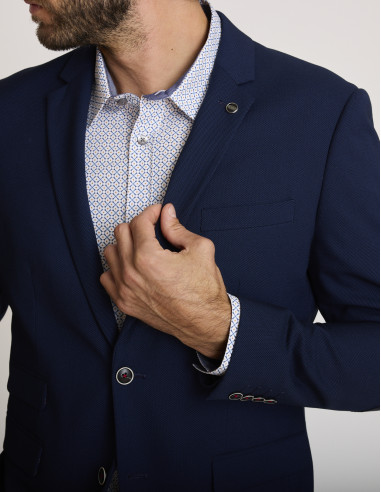 Blazer bleu marine VICTOR