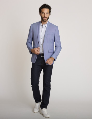 Blazer bleu clair VICTOR